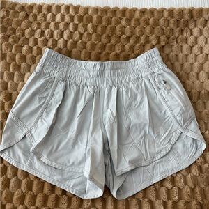 Lululemon Athletica Light Gray Athletic Shorts